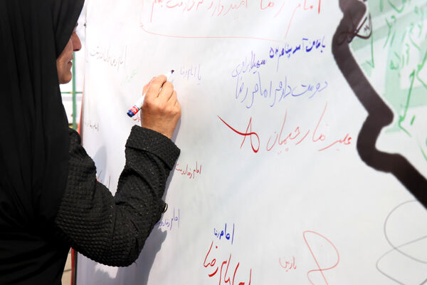 تلفیق فرهنگ، خدمت و نشاط در مسیر زائران رضوی