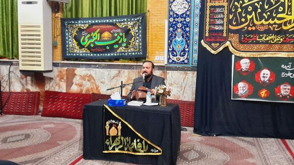 مراسم اربعین حسینی ویژه بانوان در مسجد جامع‌ رجایی‌شهرکرج