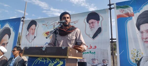 نمایش اقتدار و رزمایش بسیجیان شهرستا‌‌ن قلعه‌گنج