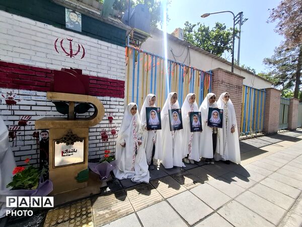 طنین اندازی سرود دختران میقات در مقتل شهید آرمان علی وردی