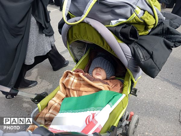 راهپیمایی روز قدس همراه با تشییع پیکر شهید مجتبی پارسا روش