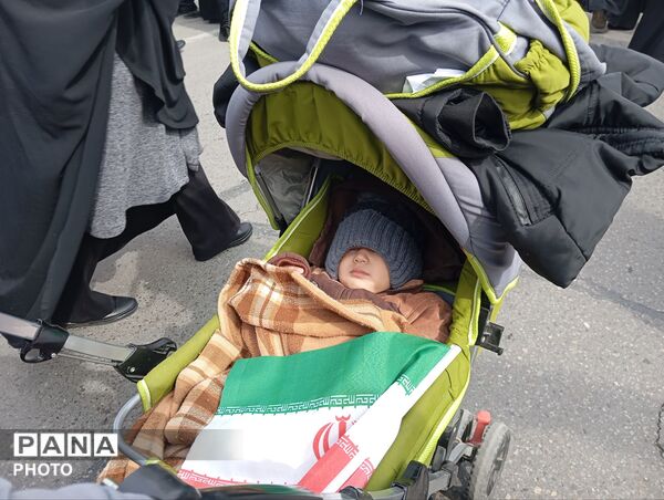راهپیمایی روز قدس همراه با تشییع پیکر شهید مجتبی پارسا روش