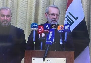 توضیح لاریجانی درباره امضای یادداشت تفاهم امنیتی میان ایران و عراق