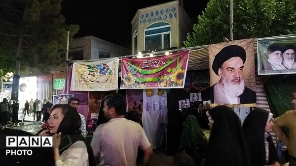 مهمانی کیلومتری غدیر در نیشابور 