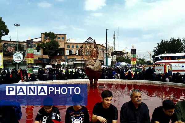 پیاده‌روی پرشور جاماندگان اربعین حسینی در شهرستان ری