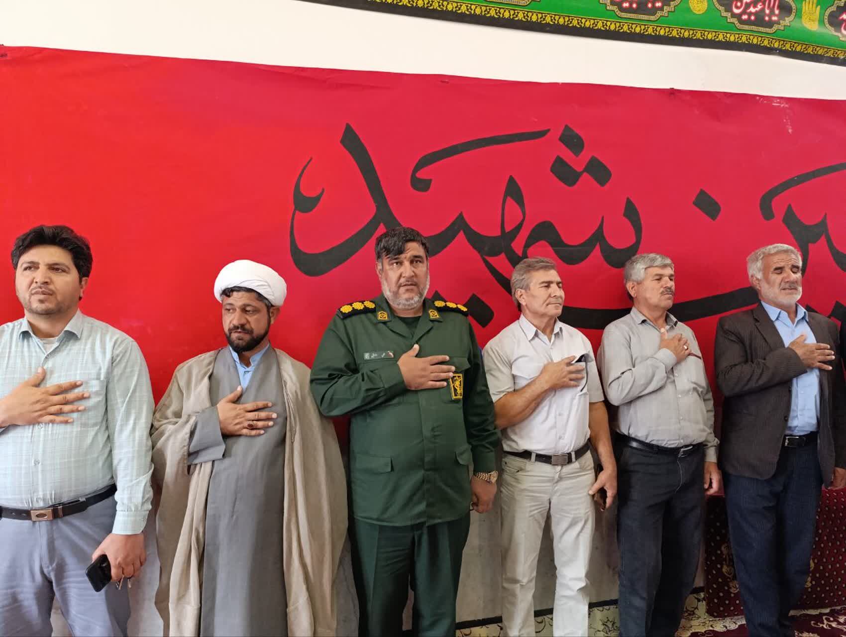 برگزاری یادواره ۱۲ شهید روستای چوکانلو شهرستان شیروان