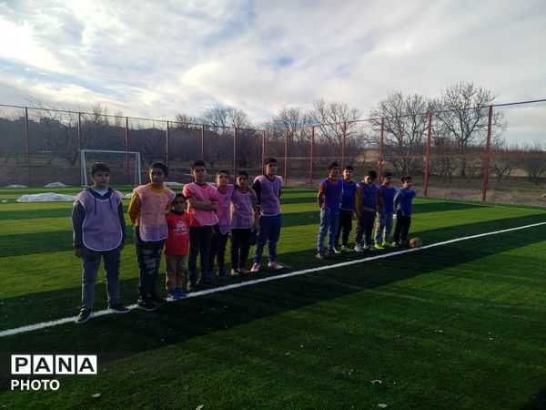 افتتاح زمین چمن مصنوعی اردوگاه المهدی (عج) مراغه