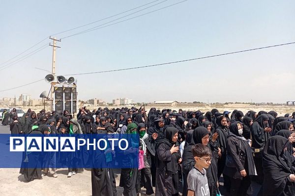 برگزاری مراسم پیاده‌روی اربعین حسینی در صباشهر