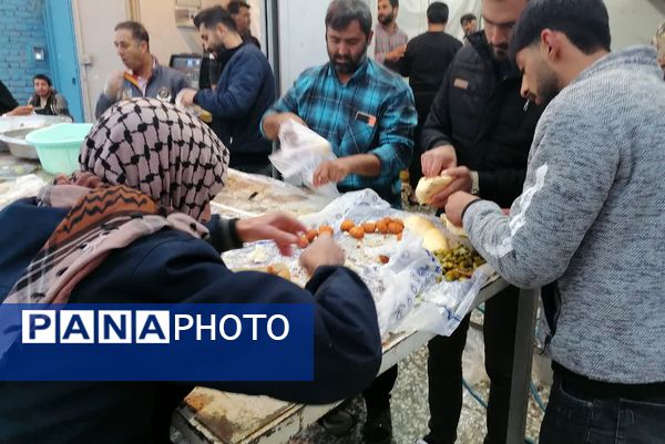 ایستگاه صلواتی در شهرستان بیضا