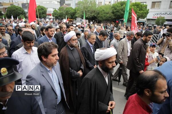 راهپیمایی روز جهانی قدس در مشهد