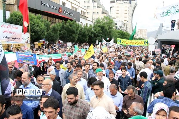 راهپیمایی روز جهانی قدس در مشهد