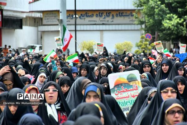 راهپیمایی روز قدس در بابل