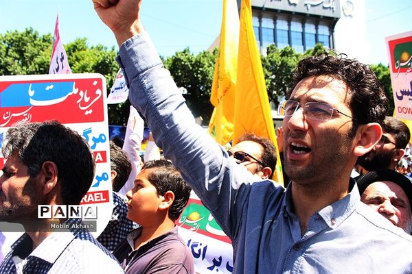 راهپیمایی روز قدس در تبریز