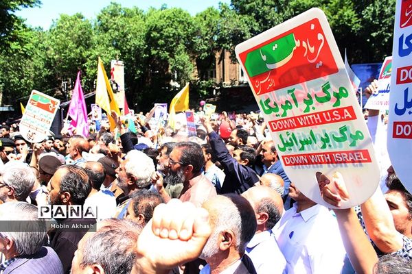 راهپیمایی روز قدس در تبریز