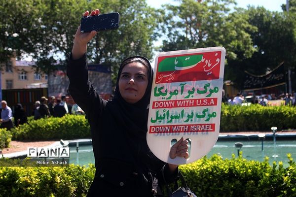 راهپیمایی روز قدس در تبریز