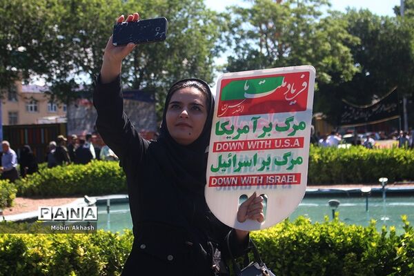 راهپیمایی روز قدس در تبریز