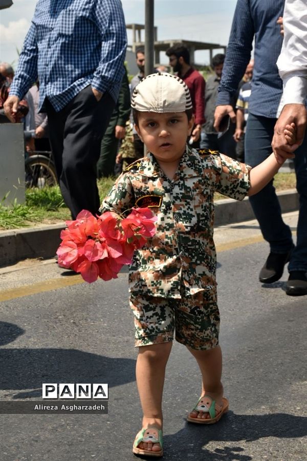 راهپیمایی روز قدس در بابلسر