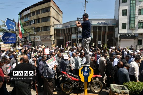 راهپیمایی روز قدس در بابلسر