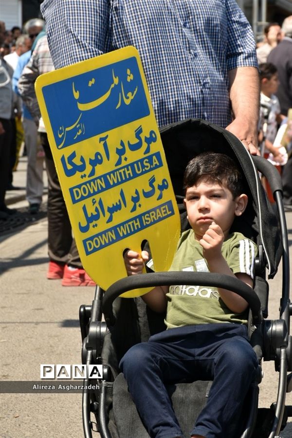 راهپیمایی روز قدس در بابلسر