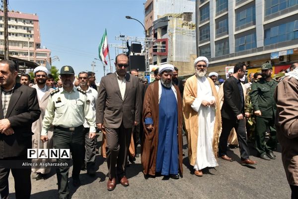 راهپیمایی روز قدس در بابلسر