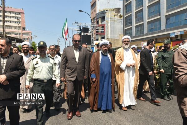 راهپیمایی روز قدس در بابلسر