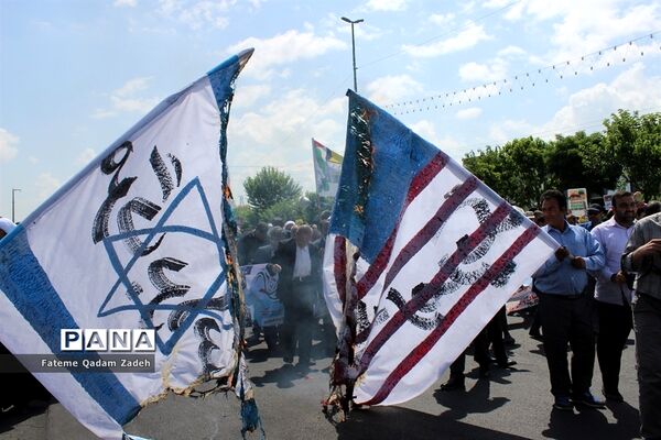 حضور پرشور مردم اسلامشهردر راهپیمایی روز جهانی قدس