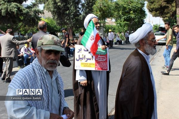 حضور پرشور مردم اسلامشهردر راهپیمایی روز جهانی قدس