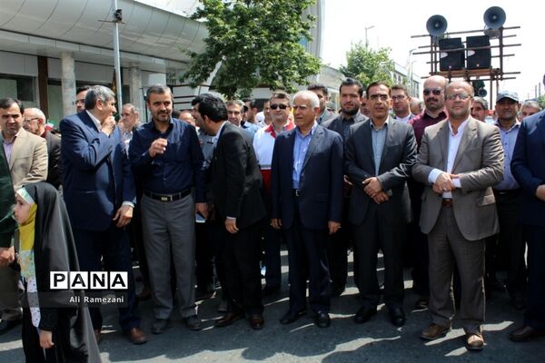 راهپیمایی روز قدس در قائم‌شهر