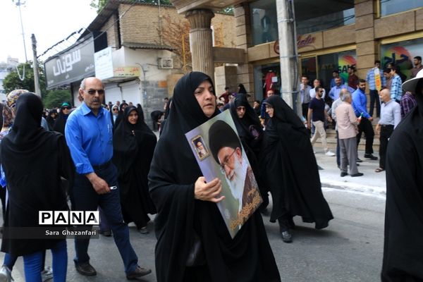 راهپیمایی روز قدس در ساری