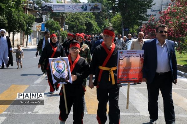 راهپیمایی روز قدس در ساری