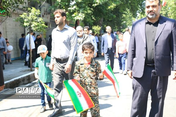 راهپیمایی روز قدس در ساری