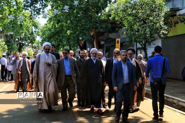 راهپیمایی روز قدس در ساری
