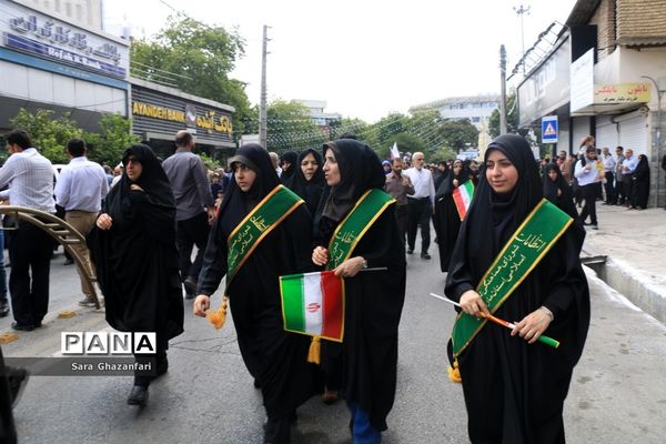 راهپیمایی روز قدس در ساری