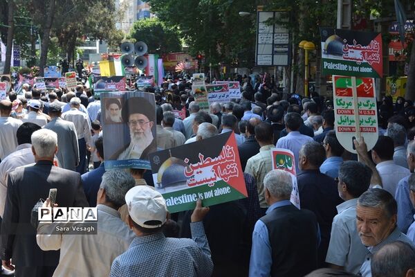 راهپیمایی عظیم روز جهانی قدس در شهریار