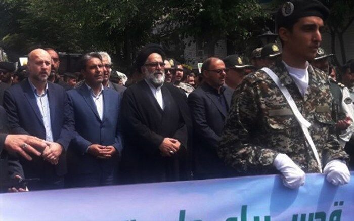 محمد صیدلو: آزادی قدس و مردم مظلوم  فلسطین از نهادینه ترین خواسته‌های انقلاب اسلامی است