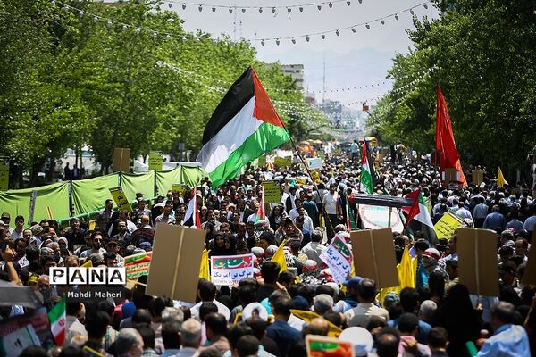 راهپیمایی روز جهانی قدس در تهران-1