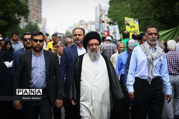 راهپیمایی روز جهانی قدس در تهران-1