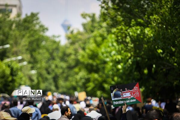 راهپیمایی روز جهانی قدس در تهران-1