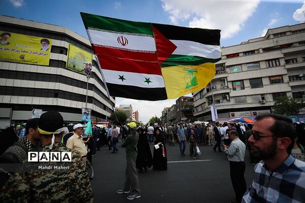 راهپیمایی روز جهانی قدس در تهران-1