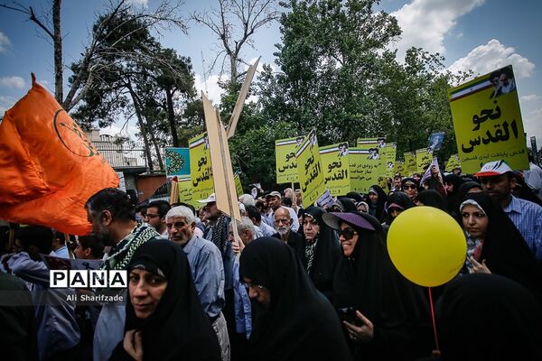 راهپیمایی روز جهانی قدس در تهران-2