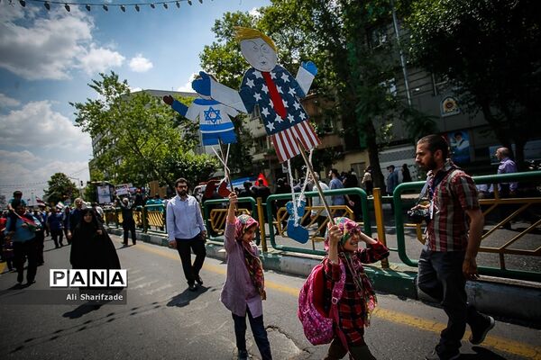 راهپیمایی روز جهانی قدس در تهران-2
