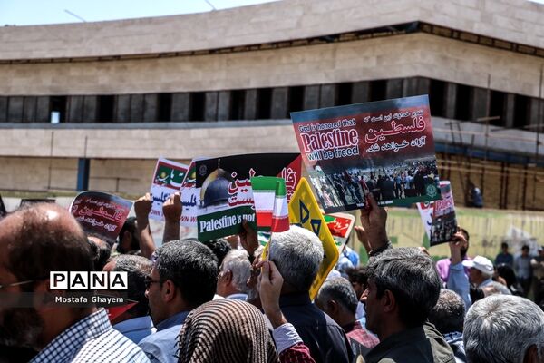 راهپیمایی روز قدس در آبادان