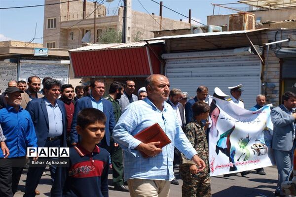 حضور باشکوه مردم فشافویه در راهپیمایی روز جهانی قدس