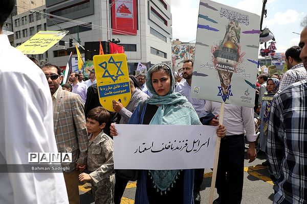 راهپیمایی روز جهانی قدس در تهران-3