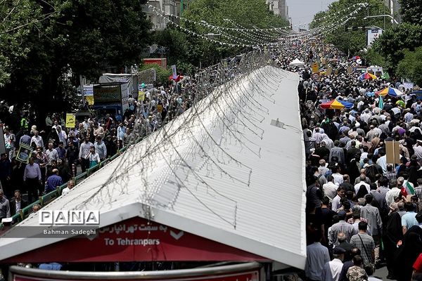 راهپیمایی روز جهانی قدس در تهران-3