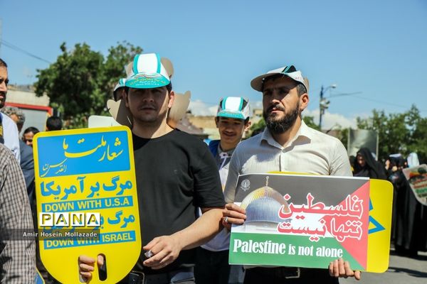 راهپیمایی روز جهانی قدس در ارومیه -2