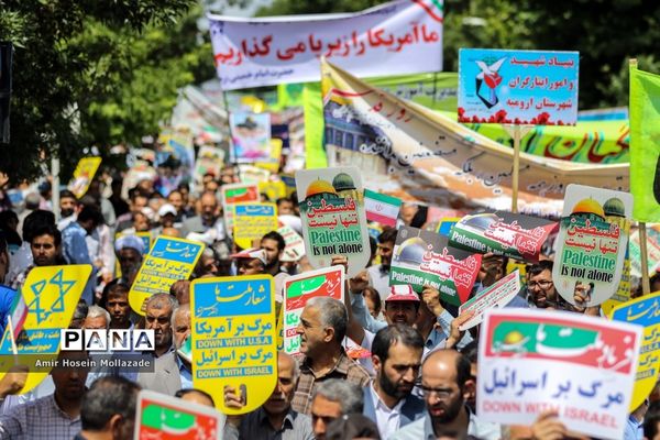 راهپیمایی روز جهانی قدس در ارومیه -2