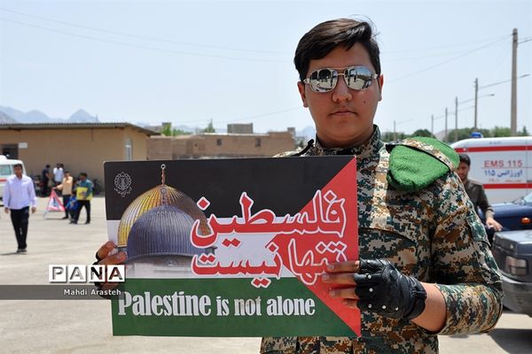 راهپیمایی روزجهانی قدس درشهرستان خوسف خراسان جنوبی