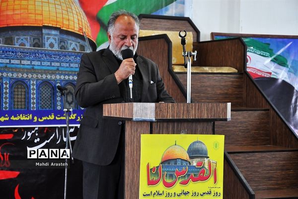 راهپیمایی روزجهانی قدس درشهرستان خوسف خراسان جنوبی