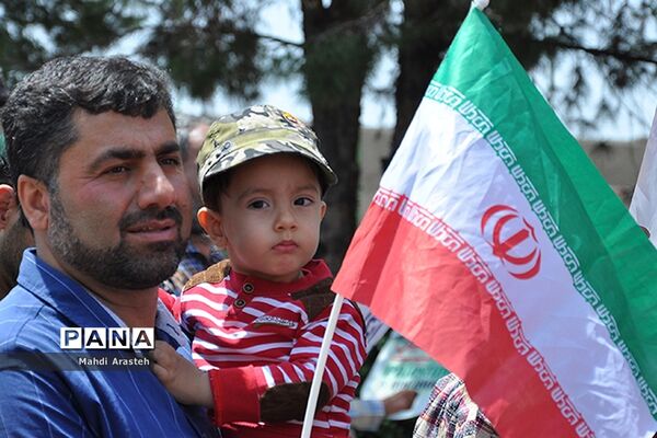 راهپیمایی روزجهانی قدس درشهرستان خوسف خراسان جنوبی